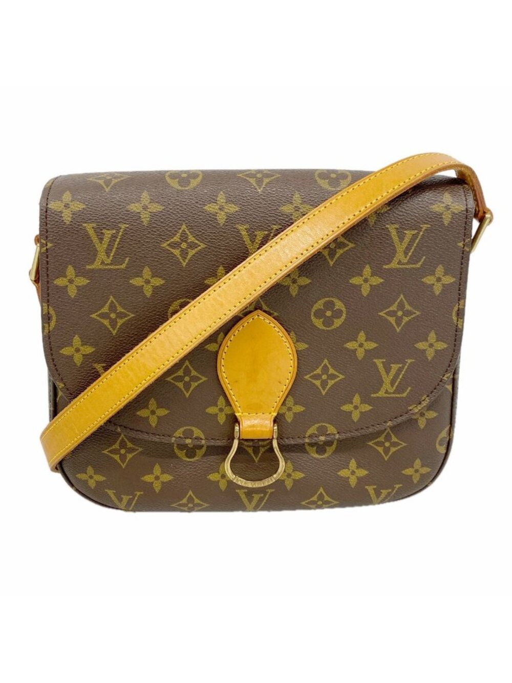 Louis Vuitton Shoulder Bag Monogram Saint-cloud GM Brown